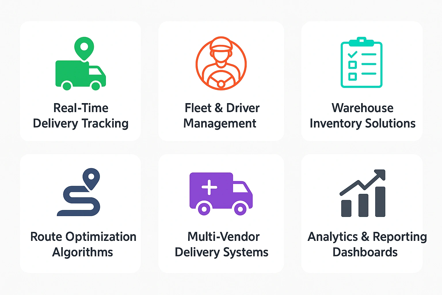 Logistics App Features