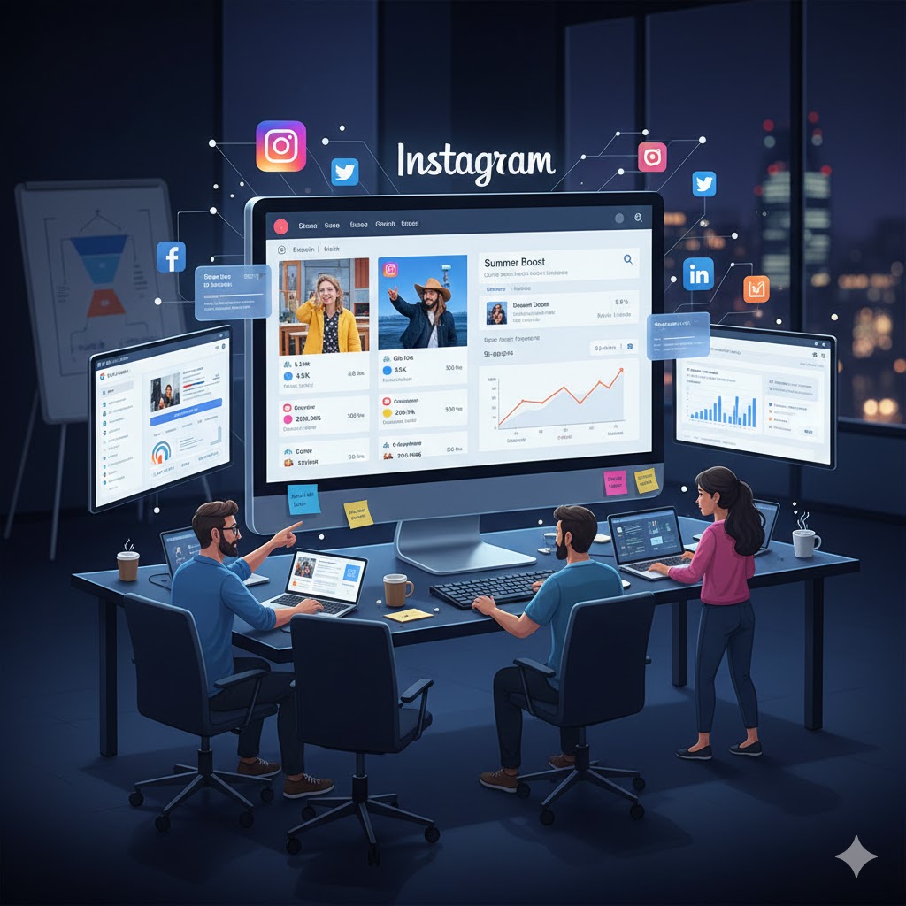 Website Development Mockup